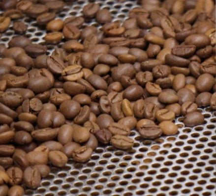 geroestete Kaffeebohnen