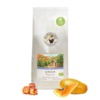Unser Kaffee des Monats im März: Cauca aus Kolumbien BIO - Packshot mit Aromen
