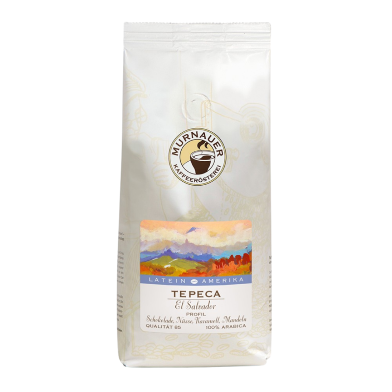 Tepeca aus Brasilien - Unser Kaffee des Monats im August - Weiße Kaffeetüte