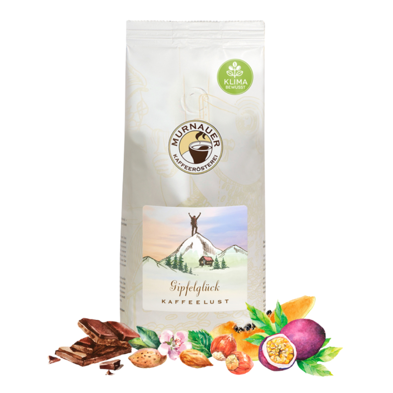 Gipfelglück, Outdoor-Edition, Outdoor-Coffee - Packshot mit Aromen