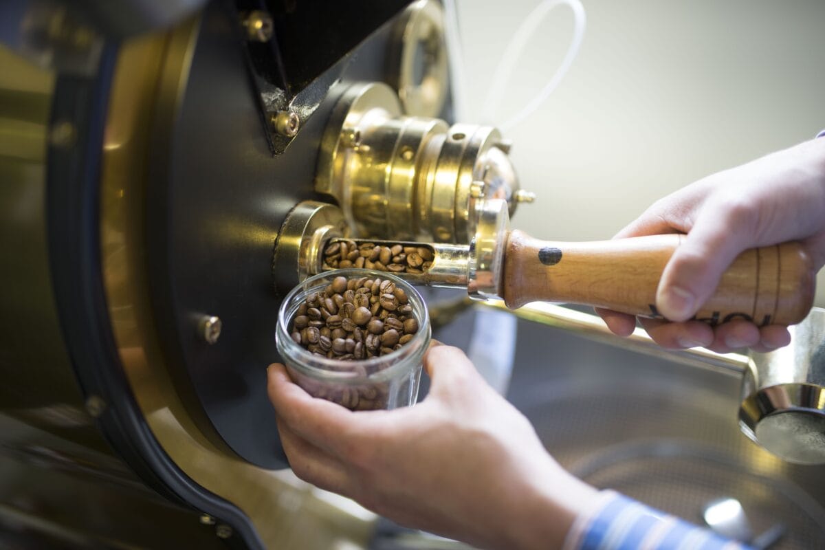 Stichprobenvergleich: Kaffeebohnen von Spezialitätenkaffee