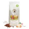 Produktbild der weißen Kaffeetüte - Hidden Valley aus Papua Neuguinea mit Aromen: Milchschokolade und Nougat