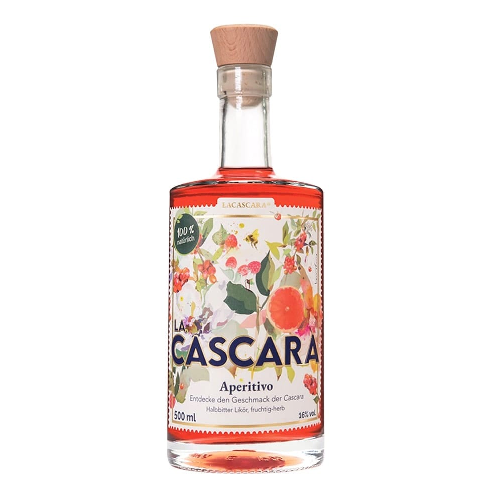 LACASCARA® Aperitivo - 0,5l 1 LaCascara - Cascaralikör - 0,5l