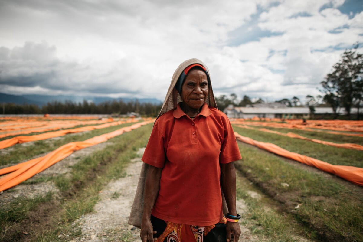 Sigri Plantaion in Papua Neuguinea, Woman