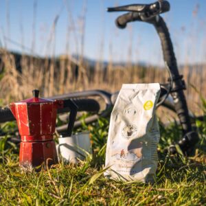 Wadelpause - Outdoor-Edition, Outdoor-Coffee - Moodbild mit Espressokocher