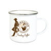 Emailletasse Cowboy Coffee